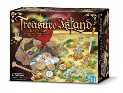Toysmith DIG  PLAY TREASURE ISLAND