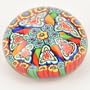 Super Clearance - Murano 100% Handmade Mouth Blown Paperweight Centerpiece - Classic Well Known Millefiori Style