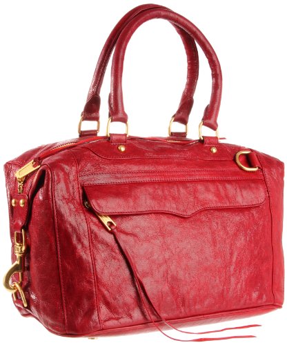 Rebecca Minkoff Women's Mab H003B01P Satchel,Blood 
