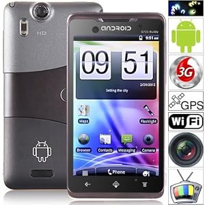 Téléphone Portable Débloqué X15i Smartphone 3G Android Dual SIM Wifi Ecran Tactile Capacitif 4.3