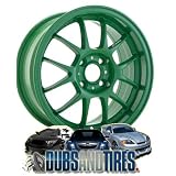 15x6.5 Konig Daylite (Green) Wheels Rims 4x100 (DY56410402) by Konig