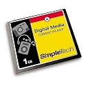 SimpleTech STI-CF/1GBT2 1GB CompactFlash Card