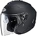 HJC IS-33 II Open-Face Motorcycle Helmet (Matte Black, Medium)