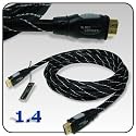 Black Connect 1.4 HDMI Kabel m. Ethernet 5m