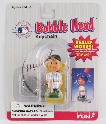1997 MLB Baseball Colorado Rockies Bobble Head Keychain