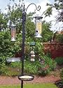 GARDEN BIRD FEEDING FEEDER STATION/FEED/WATER TABLE NEW