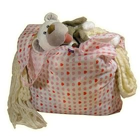 Susino VB hearts - sac � provisions r�utilisable se pliant - sac pendant la vie