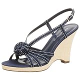 AK Anne Klein Womens Halliday Wedge Sandal