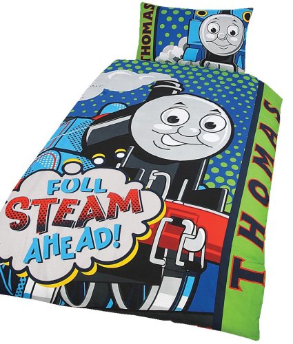 Character World Thomas Steam Panel Duvet Set, Single