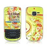 Flower Splash Design Protective Skin Decal Sticker for Nokia C3 Smartphone  ....