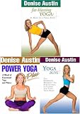 Denise Austin - Fat-Blasting Yoga / Power Yoga Plus / Yoga Buns (3 Pack)