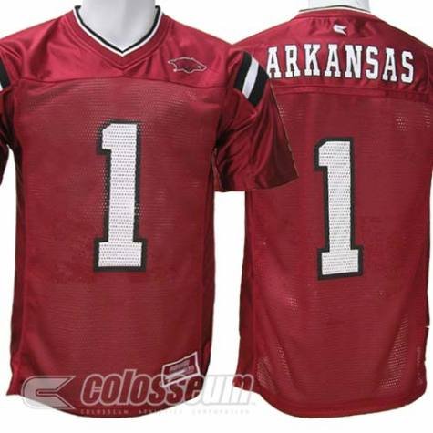 Buy Men`s Arkansas Razorbacks Showdown Football Jersey