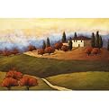 Steffen Morning Mist Tuscany - 20x30"