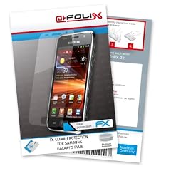 atFoliX FX-Clear Displayschutzfolie f�r Samsung Galaxy S Plus - Displayschutz kristallklar! H�chste Qualit�t - Made in Germany!