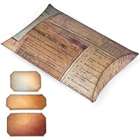 Sizzix Movers/Shapers Large Base Die By Tim Holtz-Pillow Box -Labels