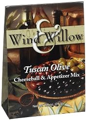Wind & Willow Tuscan Olive Cheeseball, .89-Ounce Boxes (Pack of 6)