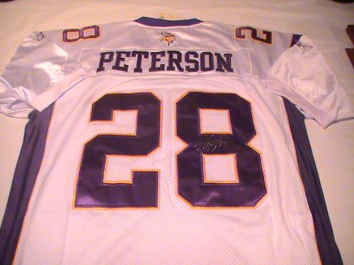 Adrian Peterson Signed Autographed Jersey Minnesota Vikings Coa