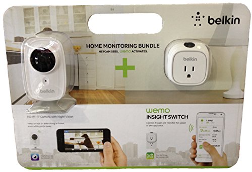 Belkin F5Z0559 Netcam HD+ & Wemo Insight Switch Bundle