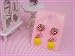 Pack of 3 Color Cute Fashion Stud Earrings for Girls Kids Women - Strawberry, Ice Cream, Smile Face