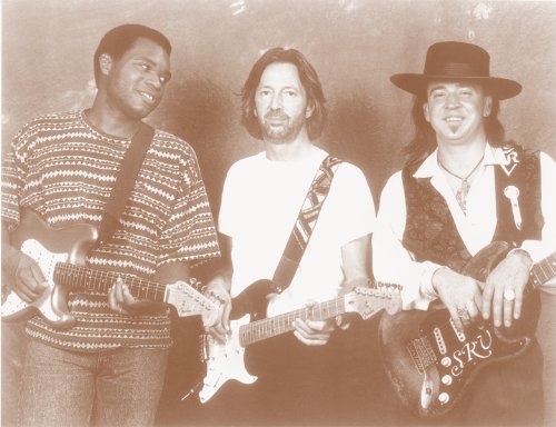 Robert Cray, Eric Clapton, Stevie Ray Vaughan 11