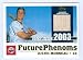 Justin Morneau baseball card 2003 Topps Future Phenoms #FP-JM (Minnesota Twins rookie card) Game Use