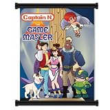 Captain N The Game Master DVD Complete Series with Cloth Wall Scroll Poster (32 x 42 inches)