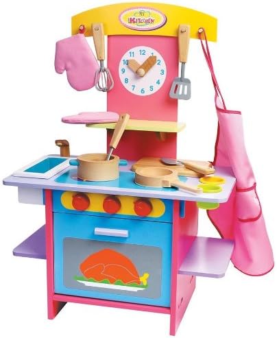 Deluxe Wooden Kitchen Playset