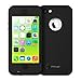 iPhone 5c Waterproof Case, iThrough Waterproof, Dust Proof, Snow Proof, Shock Proof Case with Touched Transparent Screen Protector, Heavy Duty Protective Carrying Cover Case includes a 3.5mm AUX Cable for iPhone 5c (Black)