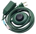 Coleman Cable 09493 9-Foot Christmas Extension with On/Off Foot Switch