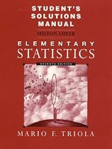 Student's Solutions Manual to Accompany Elementary Statistics