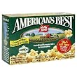 American's Best Microwave Popcorn, Butter Flavored, 3-Count Boxes (Pack of 12)