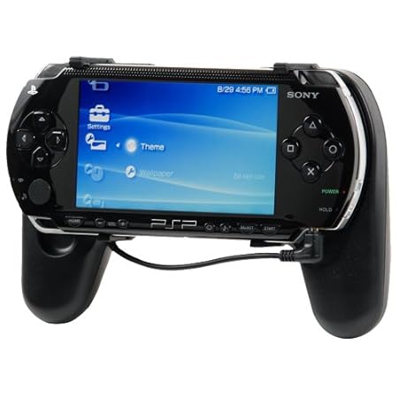PSP GRIP With Built-in 6 Hour Rechargeable Battery