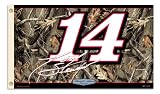 NASCAR Tony Stewart #14 - Realtree 2-Sided 3-by-5 Foot Flag with Grommets
