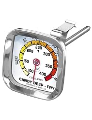 Buy Cook Rite, 90307, Candy and Deep Fry Thermometer, Stainless Steel