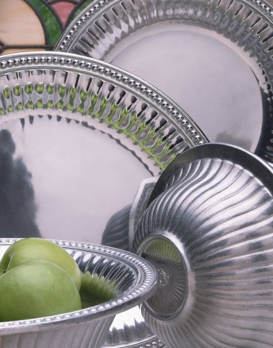 Wilton Armetale Flutes and Pearls Tableware Collection