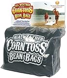 Driveway Games All Weather Corntoss Bean Bags Black - 4 Pack