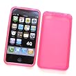 Apple iPhone 4 (NOT 4S) (AT&T) Crystal Silicone Skin Case "Transparent Pink Circles Pattern"