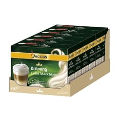 Jacobs Kroenung Kaffeepads "Latte Macchiato", (6x 162 g, 42 Portionen)