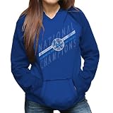 NCAA The Victory Kentucky Wildcats 2012 NCAA Men's Basketball National Champions Ladies Two-Tone Pullover Hoodie Sweatshirt - Royal Blue