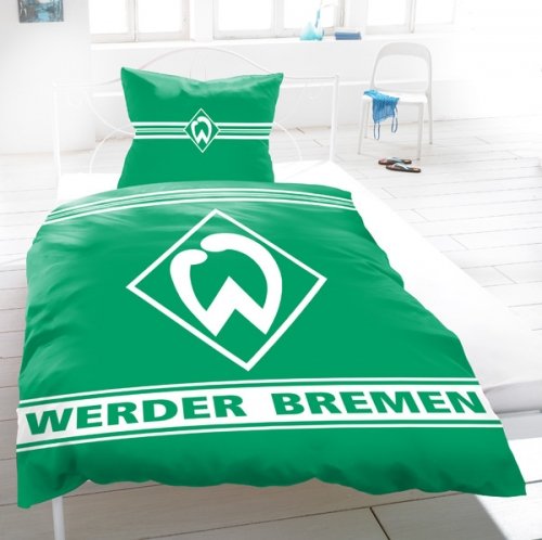 SV Werder Bremen Bettwäsche Biber 'Sport'