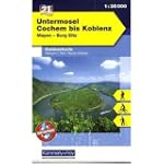 Outdoorkarte 21 Untermosel - Cochem b...