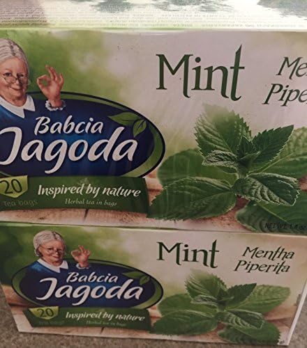 2-pack Babcia Jagoda Mint 20 Bags Each by Babcia Jagoda