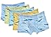 CHUNG Little Boys' Soft Modal Boxer Briefs (Pack of 5)