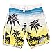 Men's Corona Blue To Yellow Sunset Board Shorts