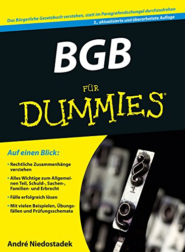 BGB für Dummies (German Edition)
