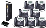 X-50 VoIP Small Business System (7) Phone System bundle