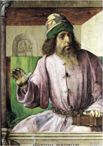 Cover image : Portrait de Aristotle c.1475 Poster - Joos van Gent