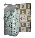 Sugar coated Chocolates (Dragees), 70% cocoa, blue color 1kg (2.2lbs)