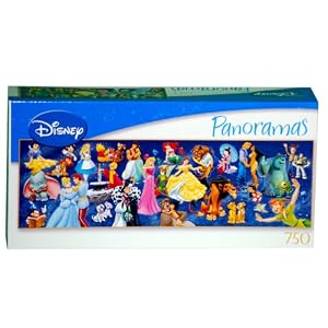 Megabrands Disney Panorama 750 Piece Puzzle Set by 