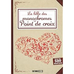 La bible des monochromes au point de croix